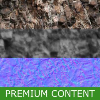 Seamless Textures of Rock + Normal & Bump Mapping